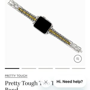Brighton Pretty Tough Apple Watchband two tone